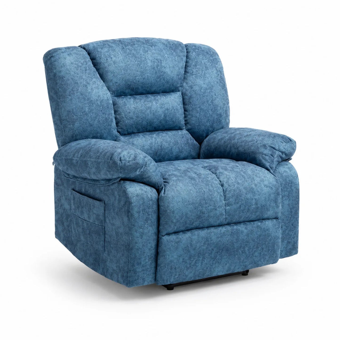 Polstersessel aus Polyestergewebe Blau